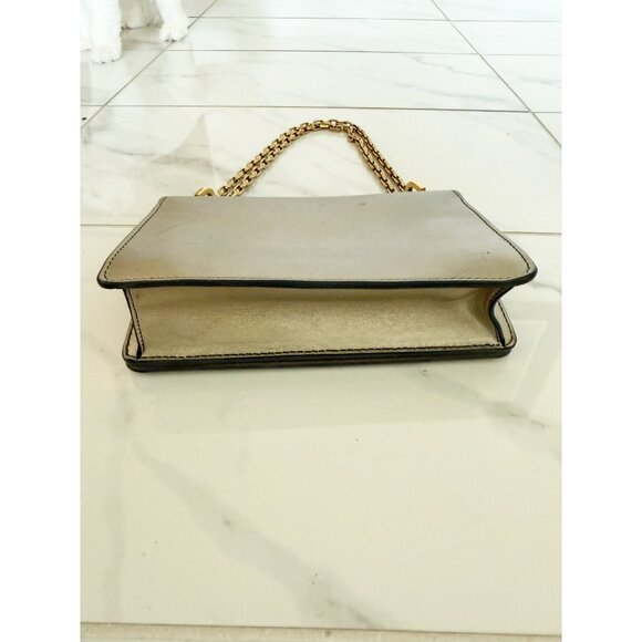 Christian Dior J'Adiore Gold Leather Chain Flap Shoulder Bag - Picture 4 of 15